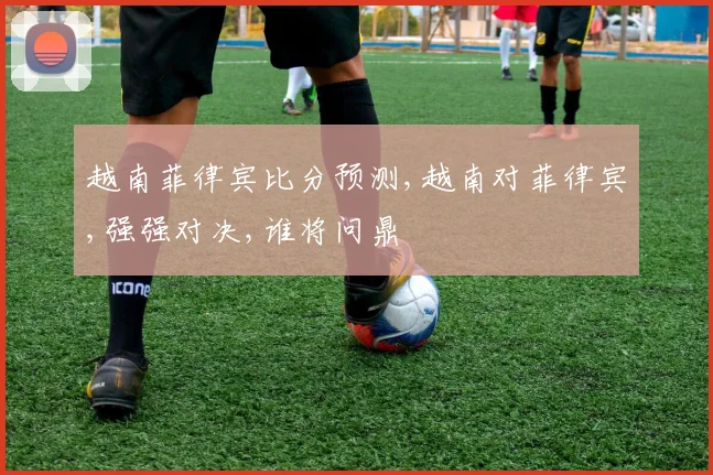 越南菲律宾比分预测,越南对菲律宾,强强对决,谁将问鼎